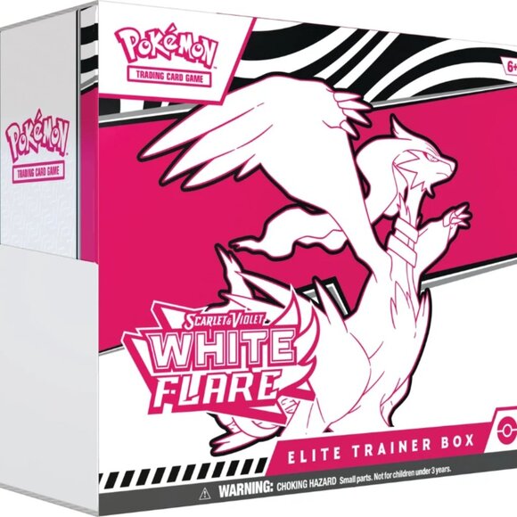 Pokémon TCG: SV White Flare Elite Trainer Box ETB (NEW, FACTORY SEALED) On Hand! - Picture 1 of 3